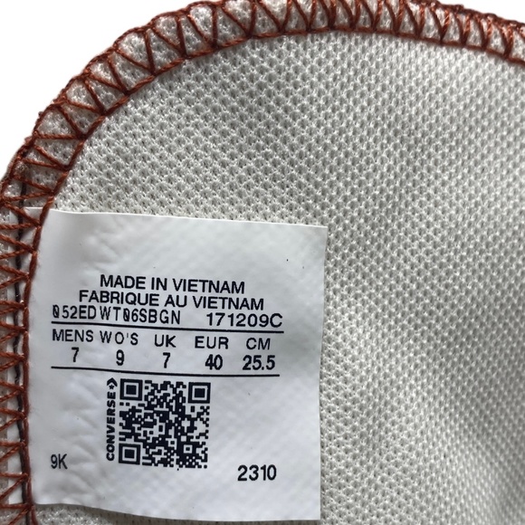 Converse Ctas Lift Platform Shoes Skate Women Brown Canvas Custom 171209C-WBGGS - Picture 10 of 11